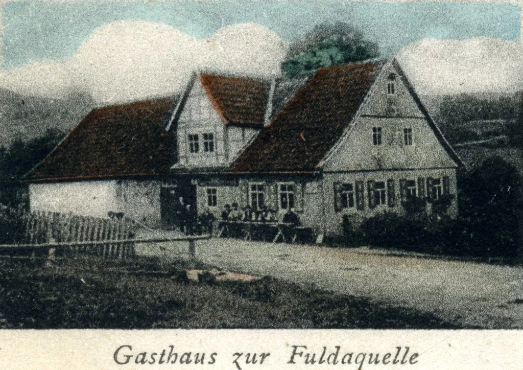 Das Gasthaus vor 150 Jahren
